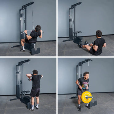 Lat Pulldown / Low Row Machine – Bells of Steel - BlackBear Fitness