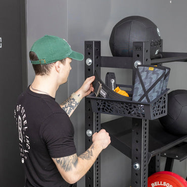 Rack Attached Storage Basket – Bells of Steel - BlackBear Fitness