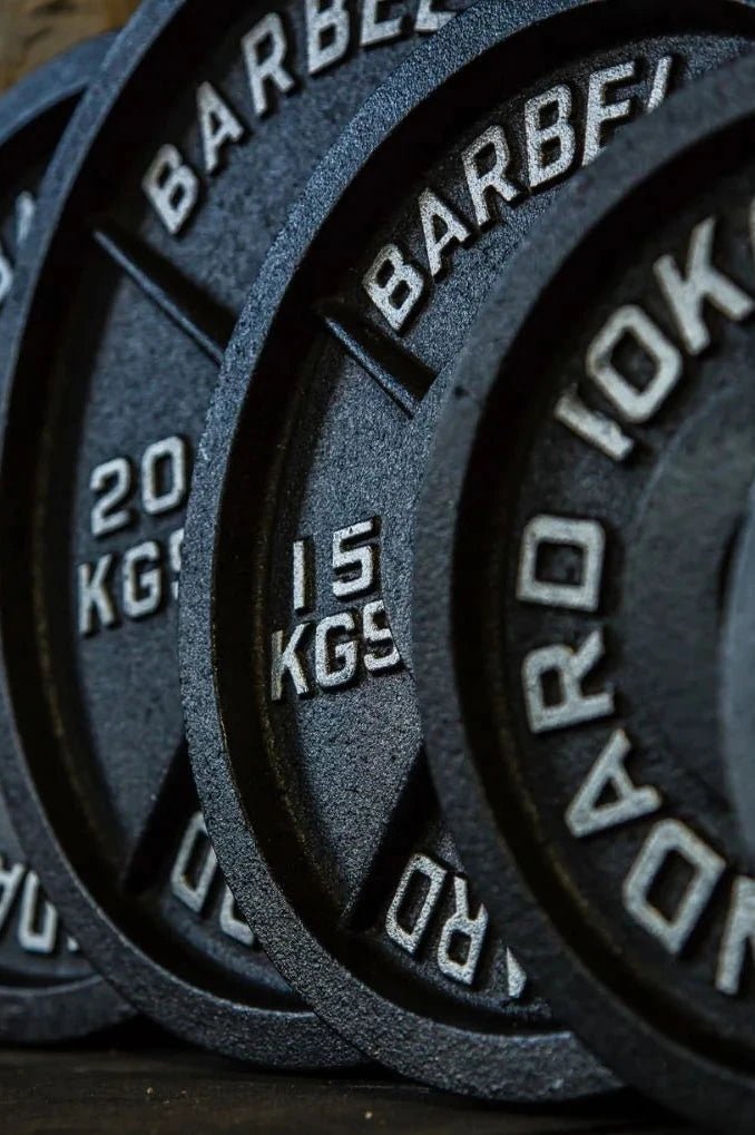 Black Iron Weight Plates - BlackBear Fitness