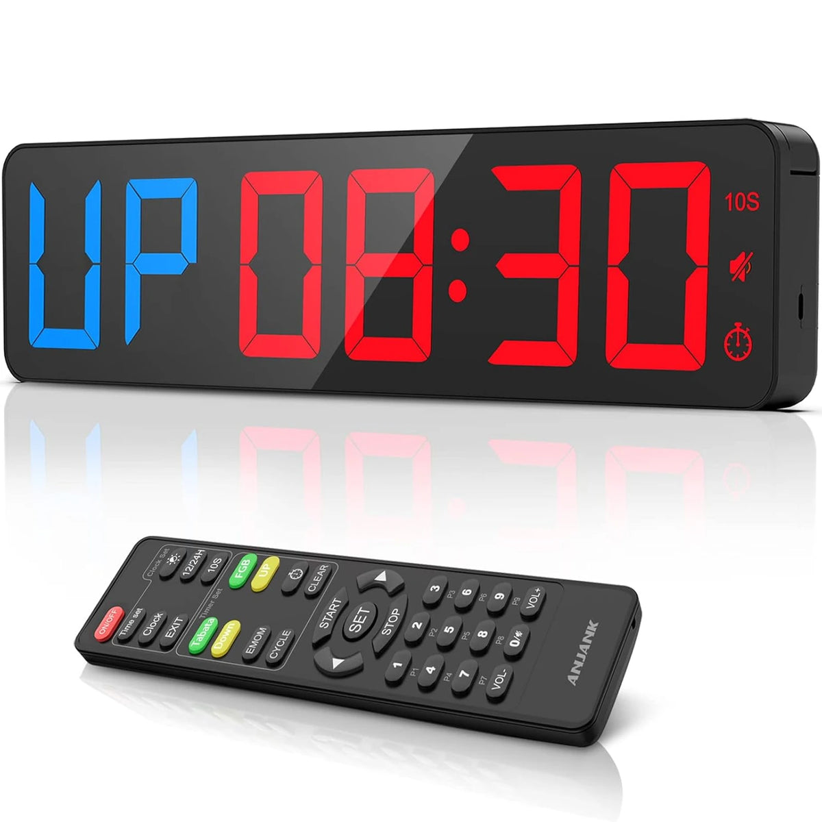 15" LED Gym Timer - BlackBear Fitness