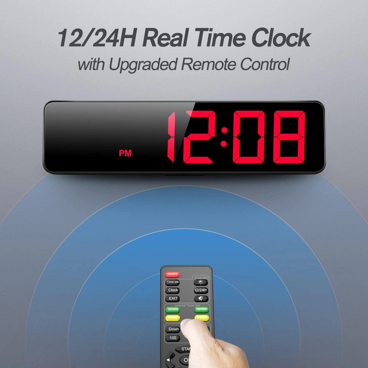 15" LED Gym Timer - BlackBear Fitness