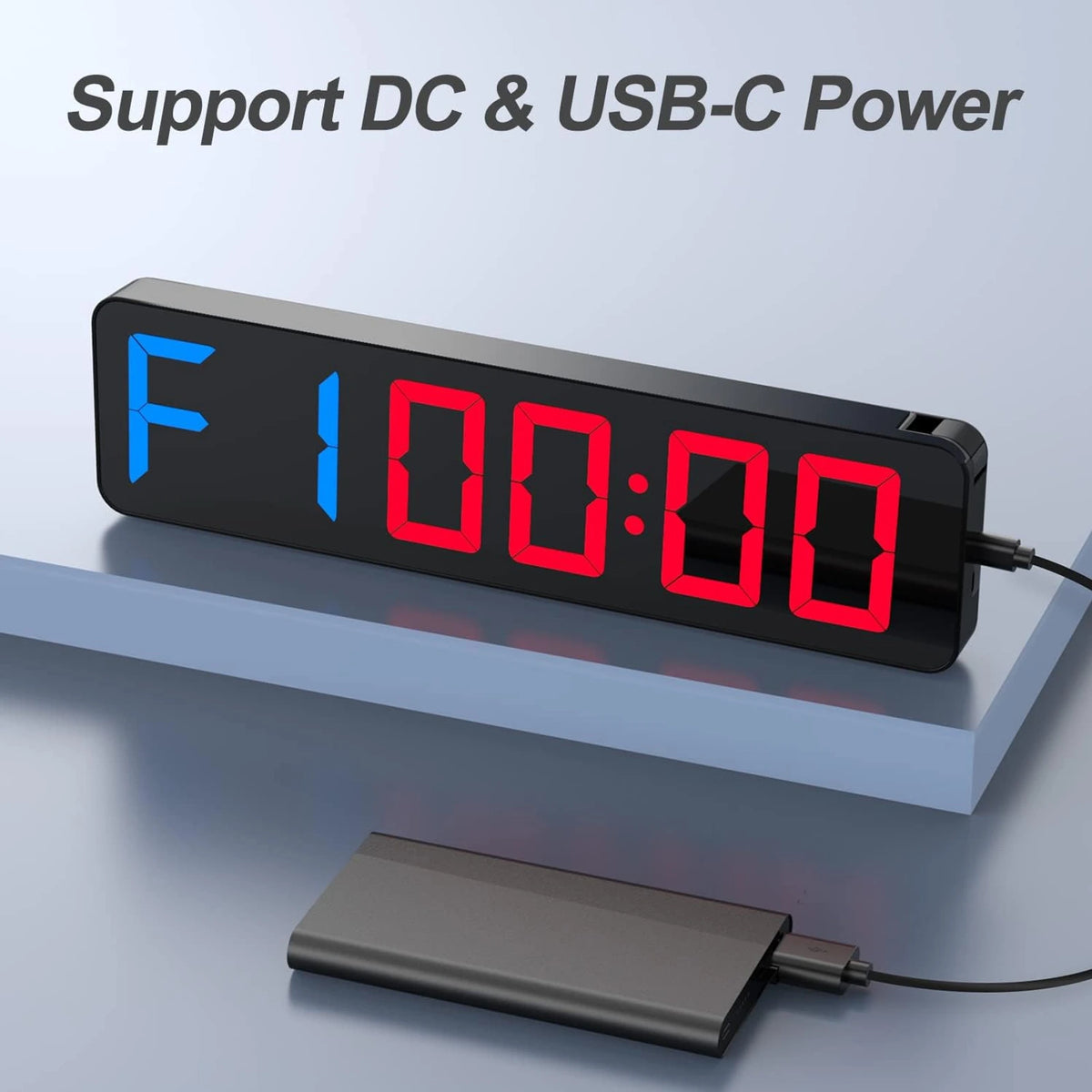 15" LED Gym Timer - BlackBear Fitness