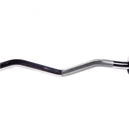 8kg Chrome Ez Curl Barbell - BlackBear Fitness
