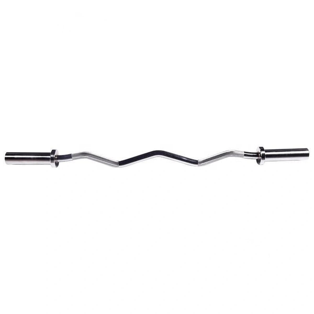 8kg Chrome Ez Curl Barbell - BlackBear Fitness