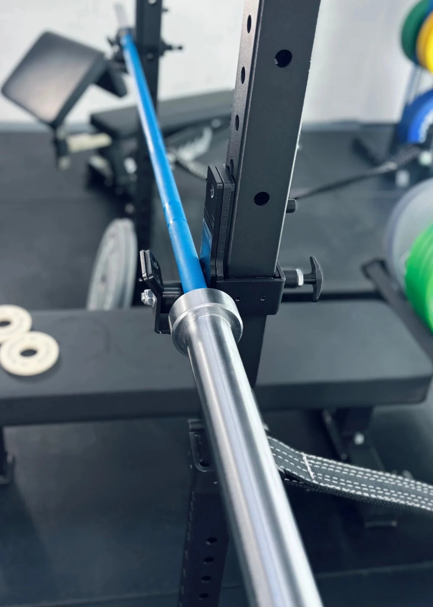 7ft 20kg Cerakote Blue Olympic Barbell - BlackBear Fitness