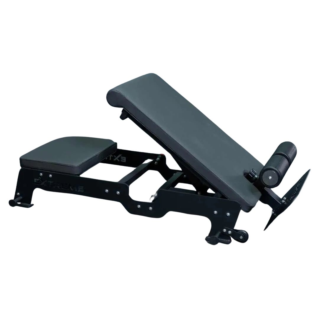 Commercial Nordic Curl & Back Extension Bench - BlackBear Fitness