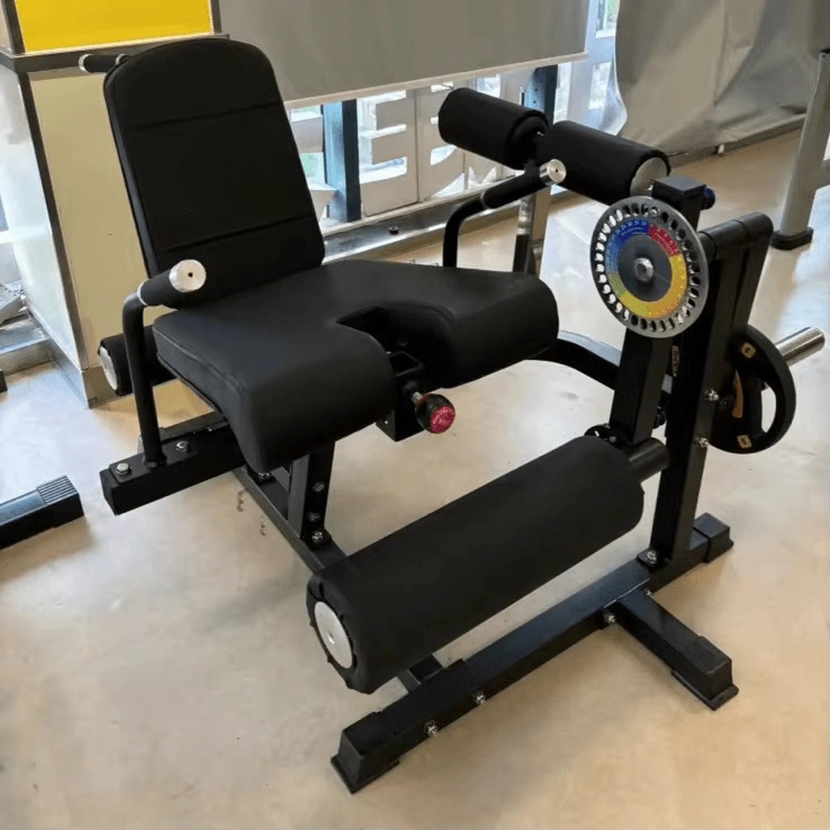 Leg Extension & Leg Curl Machine - Plate Loaded - BlackBear Fitness