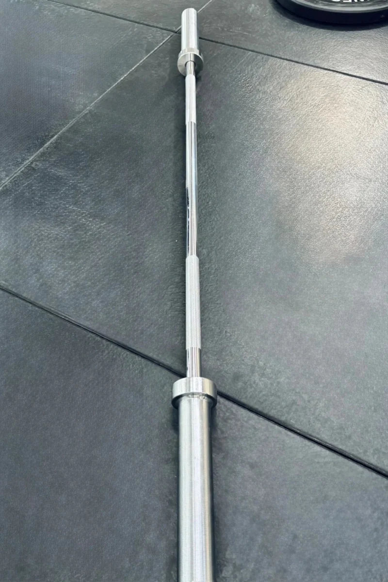 6ft Chrome Olympic Barbell - BlackBear Fitness