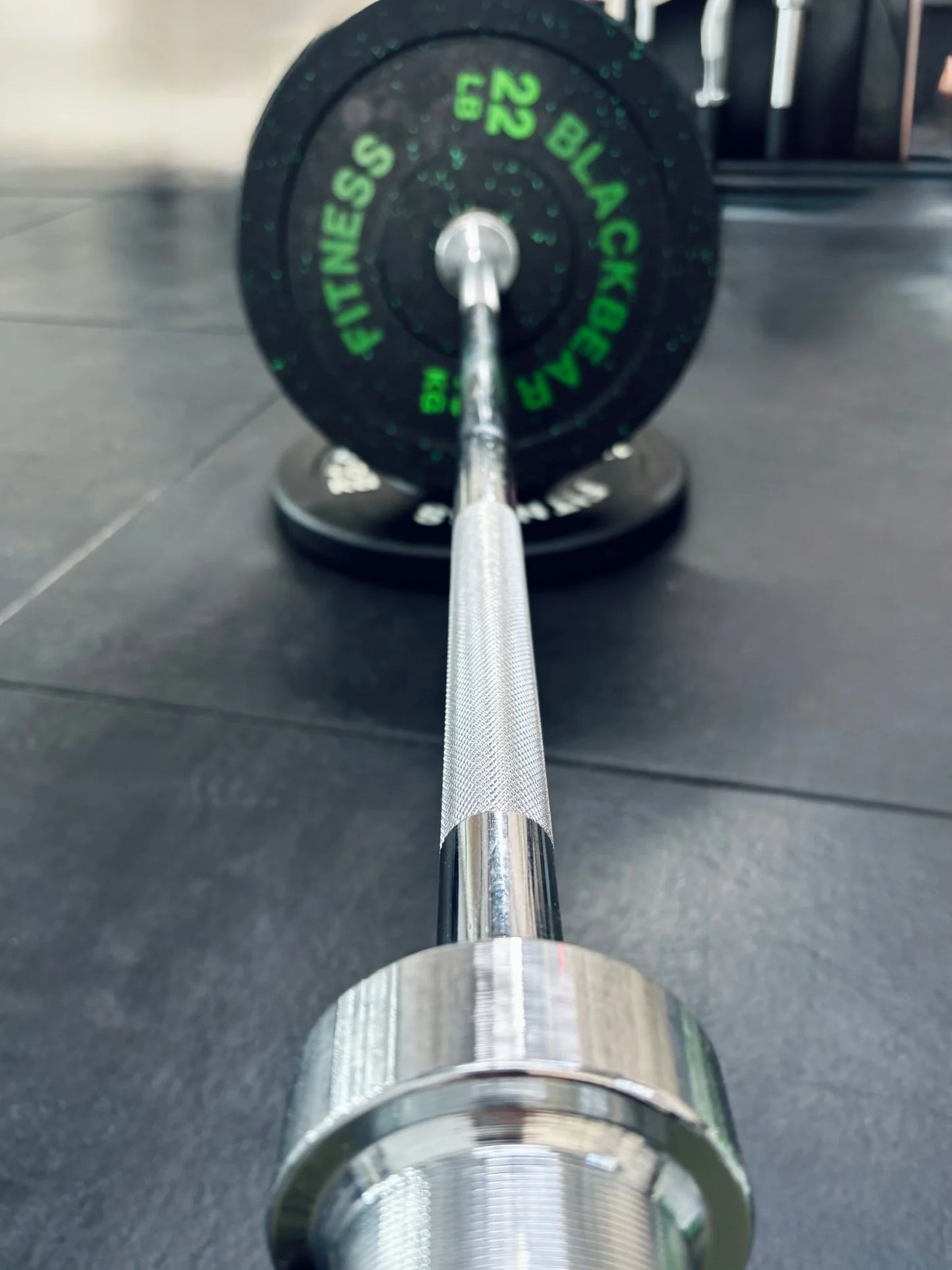 6ft Chrome Olympic Barbell - BlackBear Fitness