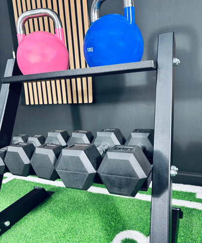 2 Tier Dumbbell/Kettlebell Package - BlackBear Fitness