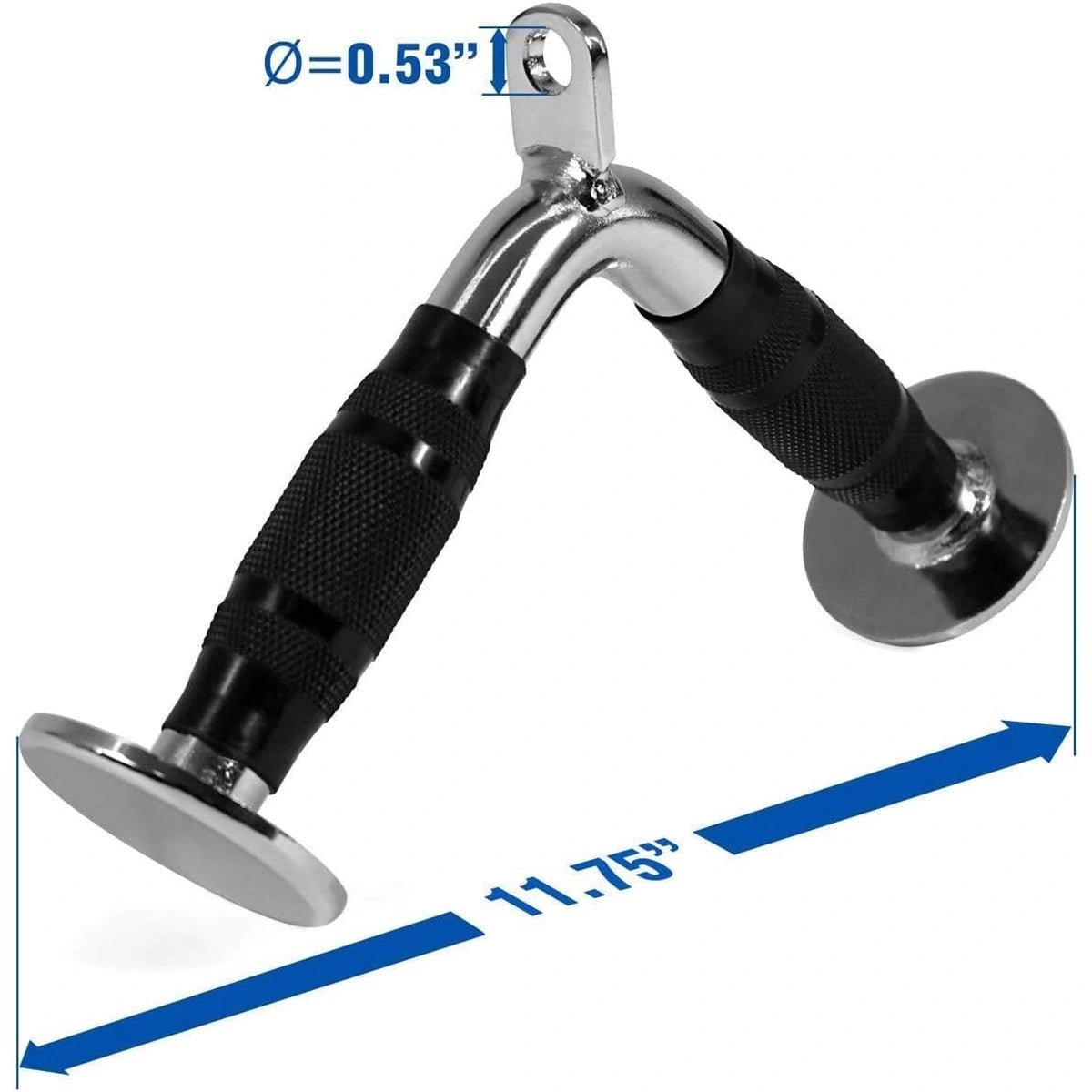 Tricep V Bar - Cable Attachment - BlackBear Fitness