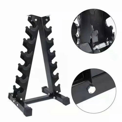 Vertical Dumbbell Storage - BlackBear Fitness