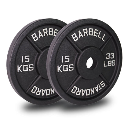 Black Iron Weight Plates