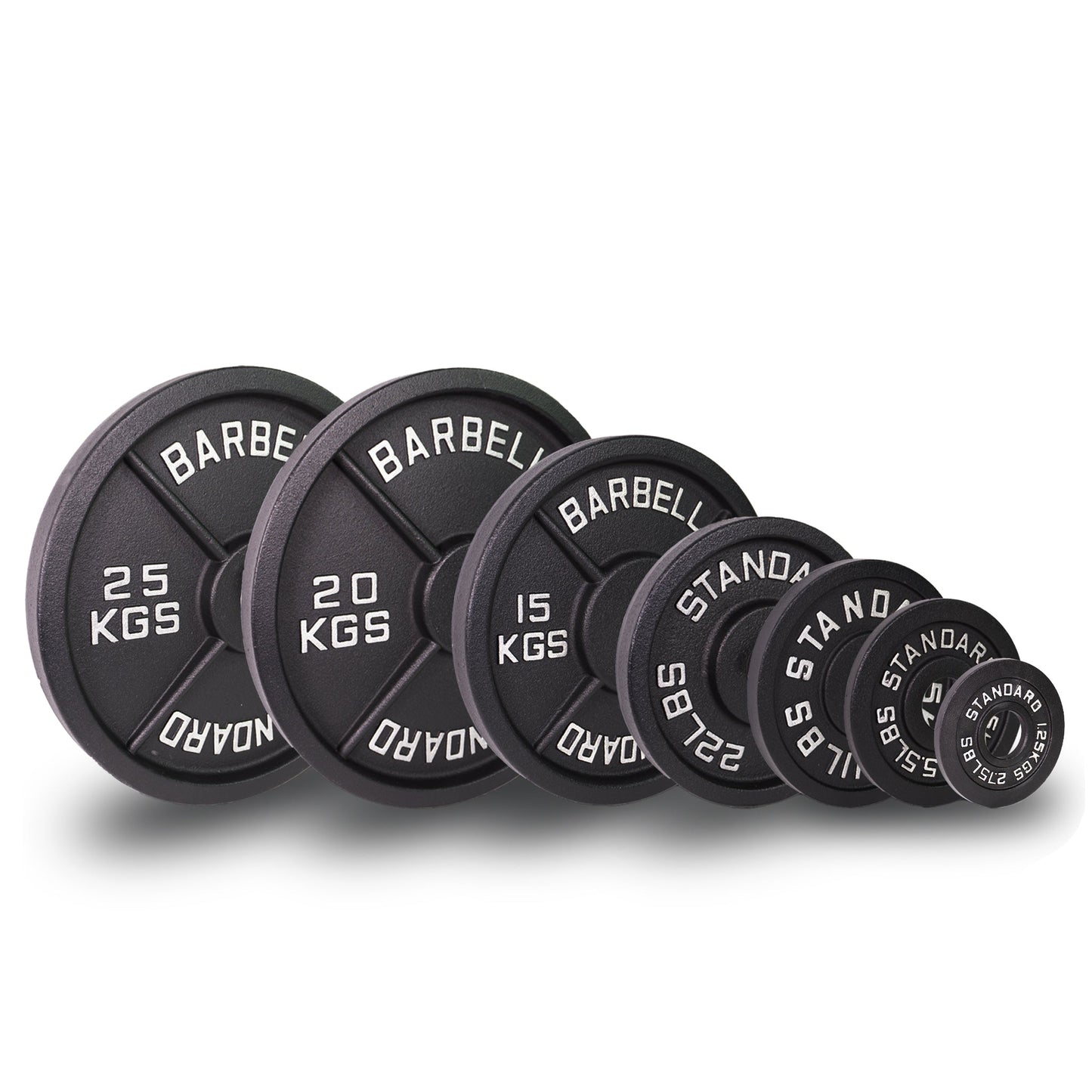 Black Iron Weight Plates