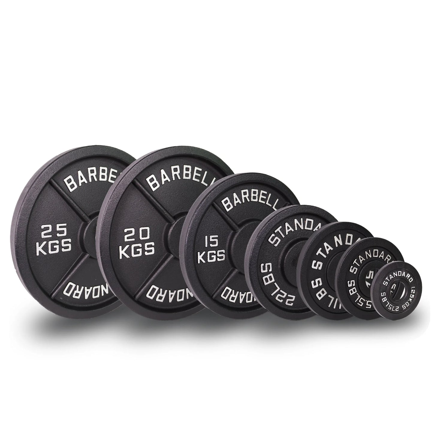 Black Iron Weight Plates - BlackBear Fitness