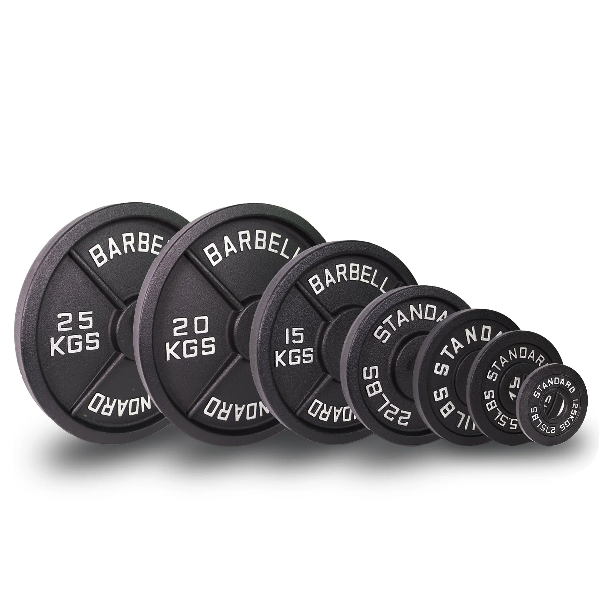 Black Iron Weight Plates - BlackBear Fitness