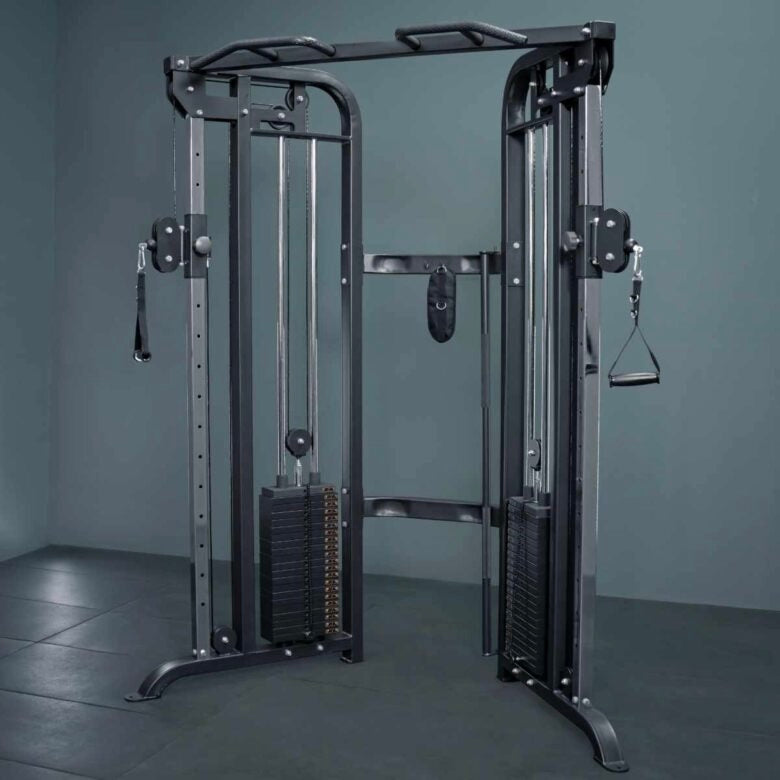 Dual Adjustable Cable Pulley Machine