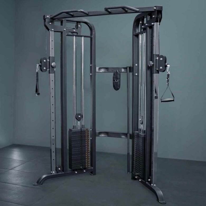 Dual Adjustable Cable Pulley Machine - BlackBear Fitness