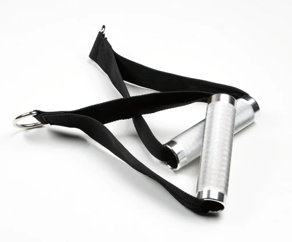 Premium Knurled Handles - Cable Attachment - BlackBear Fitness