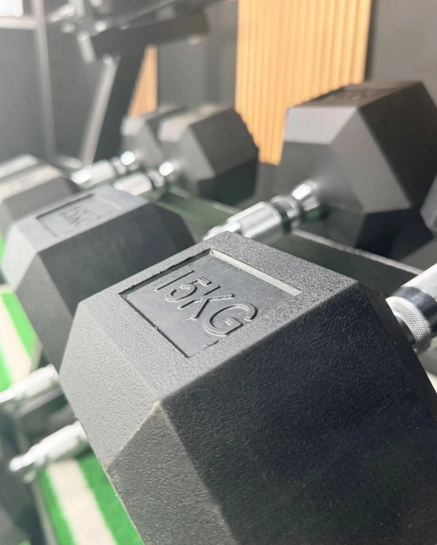 2.5kg - 25kg Hex Dumbbell Package (7 Pairs) - BlackBear Fitness