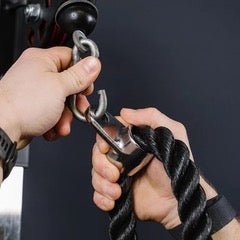 Dual Tricep Rope - Cable Attachment - BlackBear Fitness