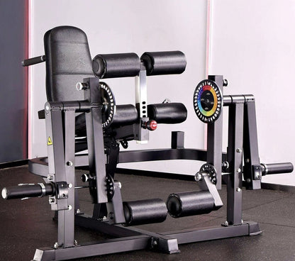 Leg Extension & Curl Machine - Unilateral Model - BlackBear Fitness