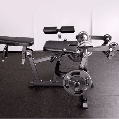 Leg Extension & Curl Machine - Unilateral Model - BlackBear Fitness