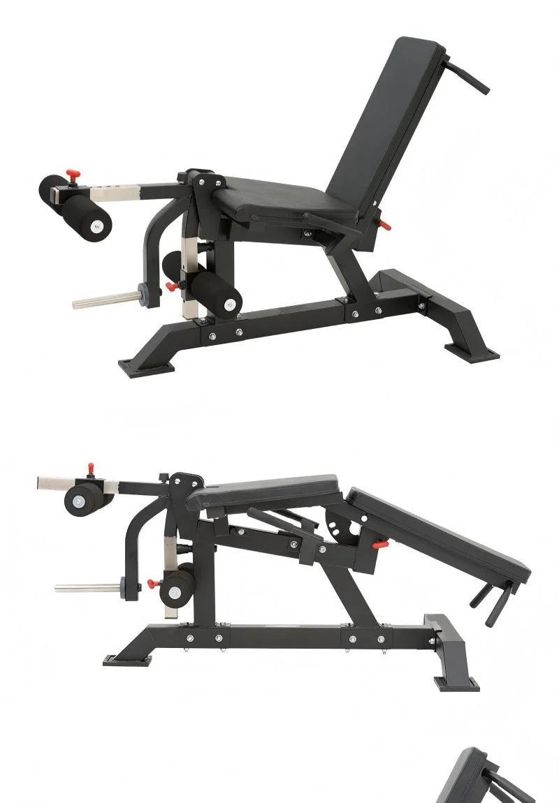 Leg Extension & Curl Machine Front Loading Adjustment Positions - BlackBear Fitness