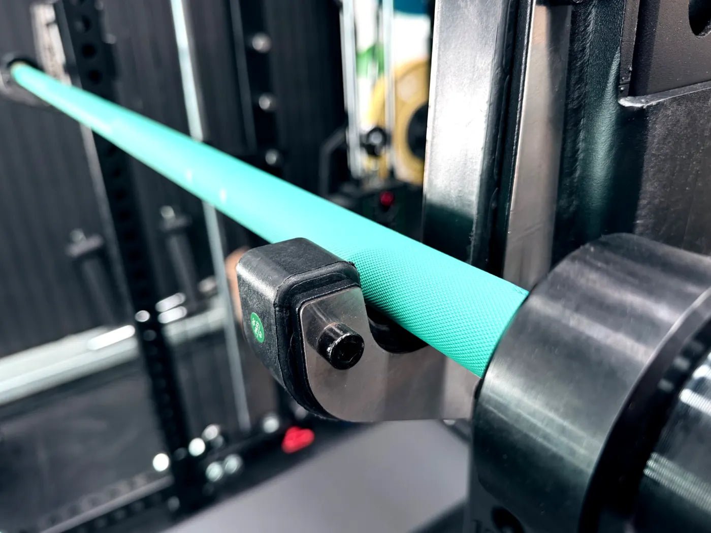 7ft 20kg Teal & Black Olympic Barbell - BlackBear Fitness