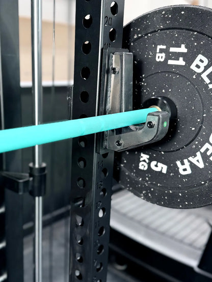 7ft 20kg Teal & Black Olympic Barbell - BlackBear Fitness