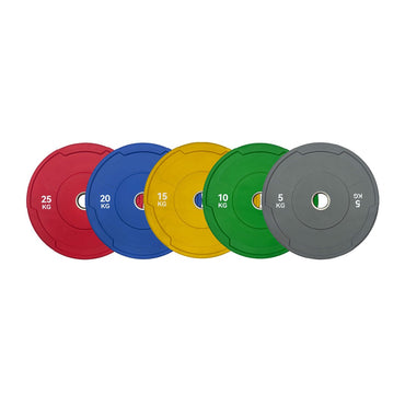 Monochrome Colour Olympic Bumper Plates - BlackBear Fitness