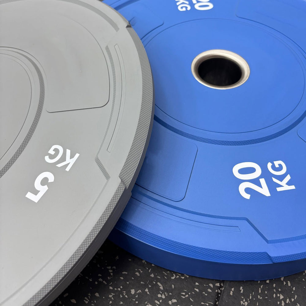 Monochrome Colour Olympic Bumper Plates - BlackBear Fitness