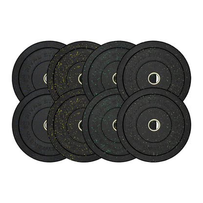 Crumb Rubber Olympic Bumper Plates - BlackBear Fitness