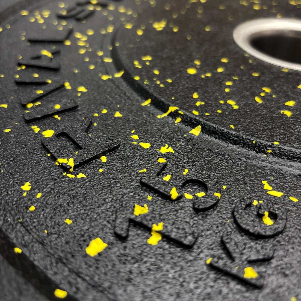 Crumb Rubber Olympic Bumper Plates - BlackBear Fitness