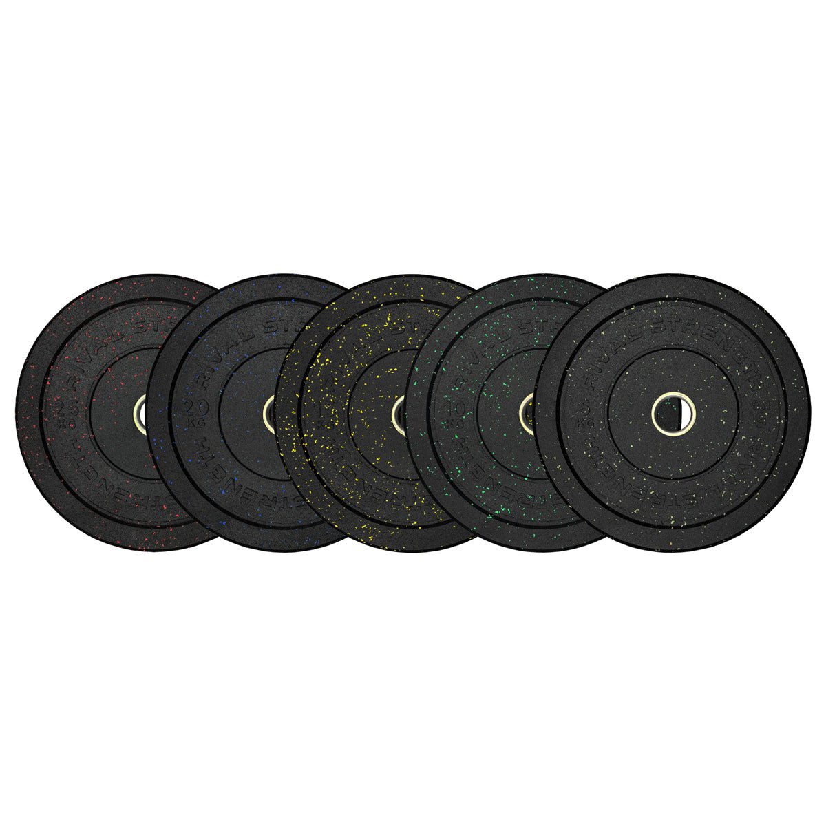 Crumb Rubber Olympic Bumper Plates - BlackBear Fitness