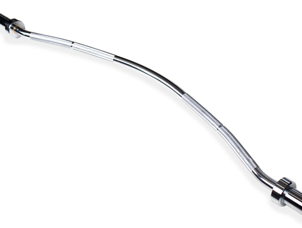 7ft Olympic Curved Bow Barbell – 20kg - BlackBear Fitness