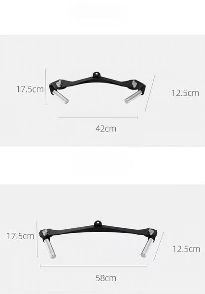 Apex 360° Adjustable Cable Handle Set - BlackBear Fitness
