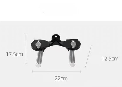 Apex 360° Adjustable Cable Handle Set - BlackBear Fitness