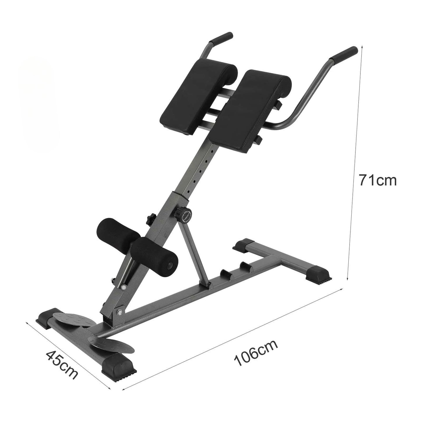 Foundation Roman Chair Hyper Extension - BlackBear Fitness