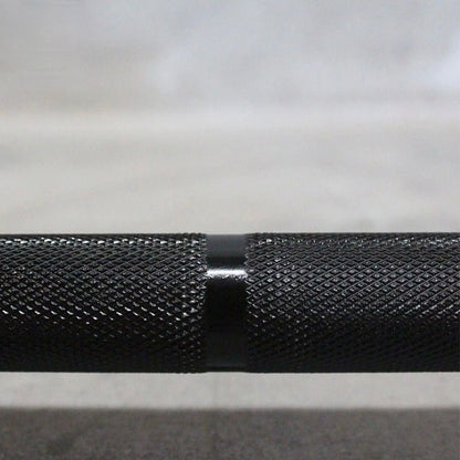 6ft 15kg Black & Chrome Olympic Barbell - BlackBear Fitness