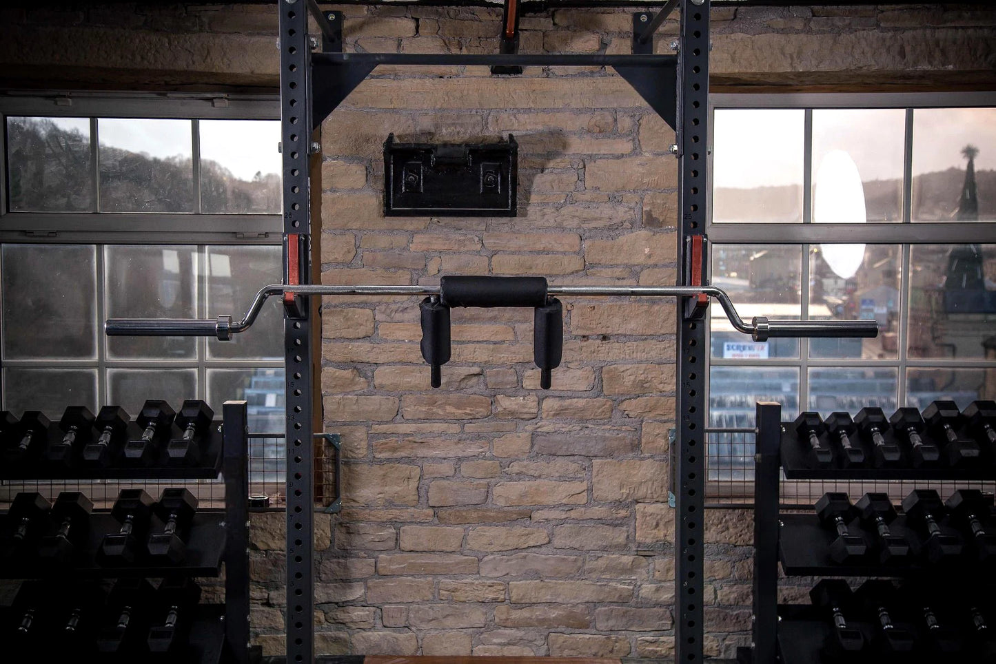 Safety Squat Barbell - BlackBear Fitness