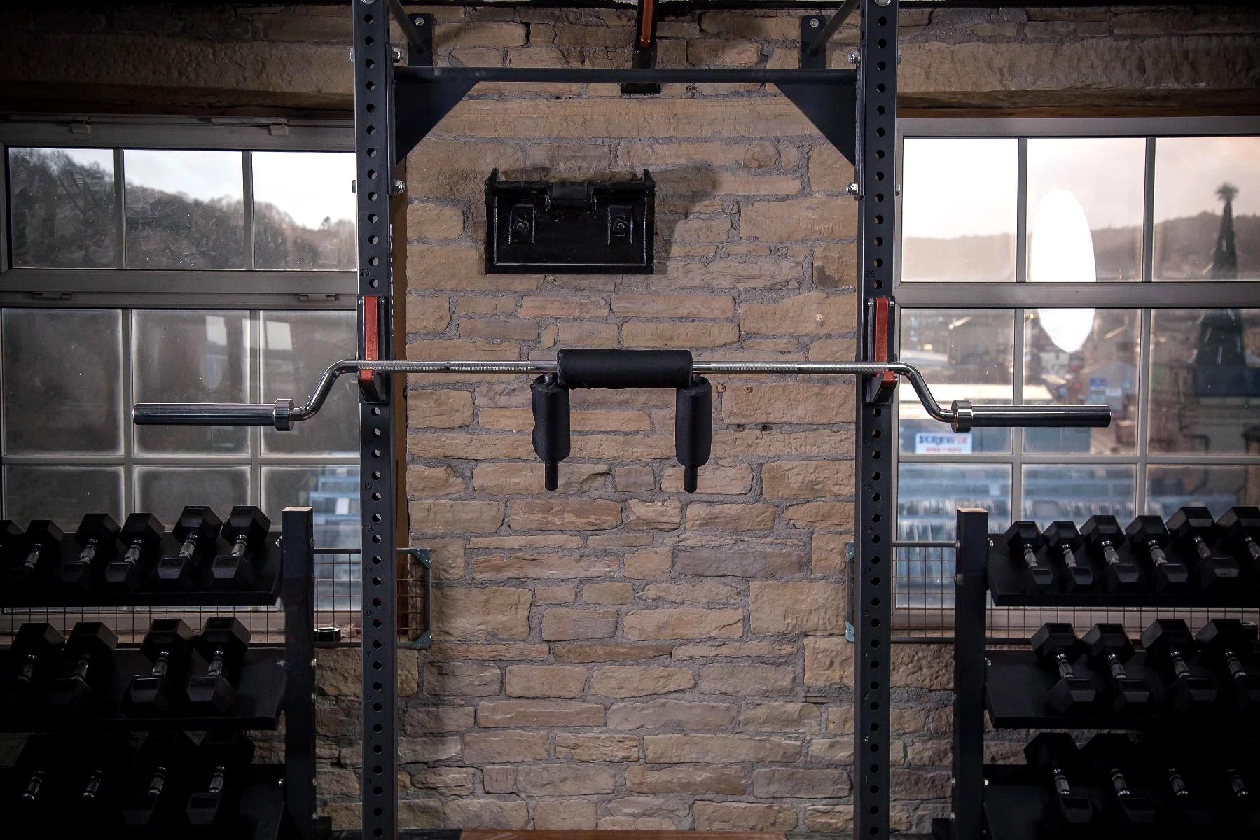 Safety Squat Barbell - BlackBear Fitness