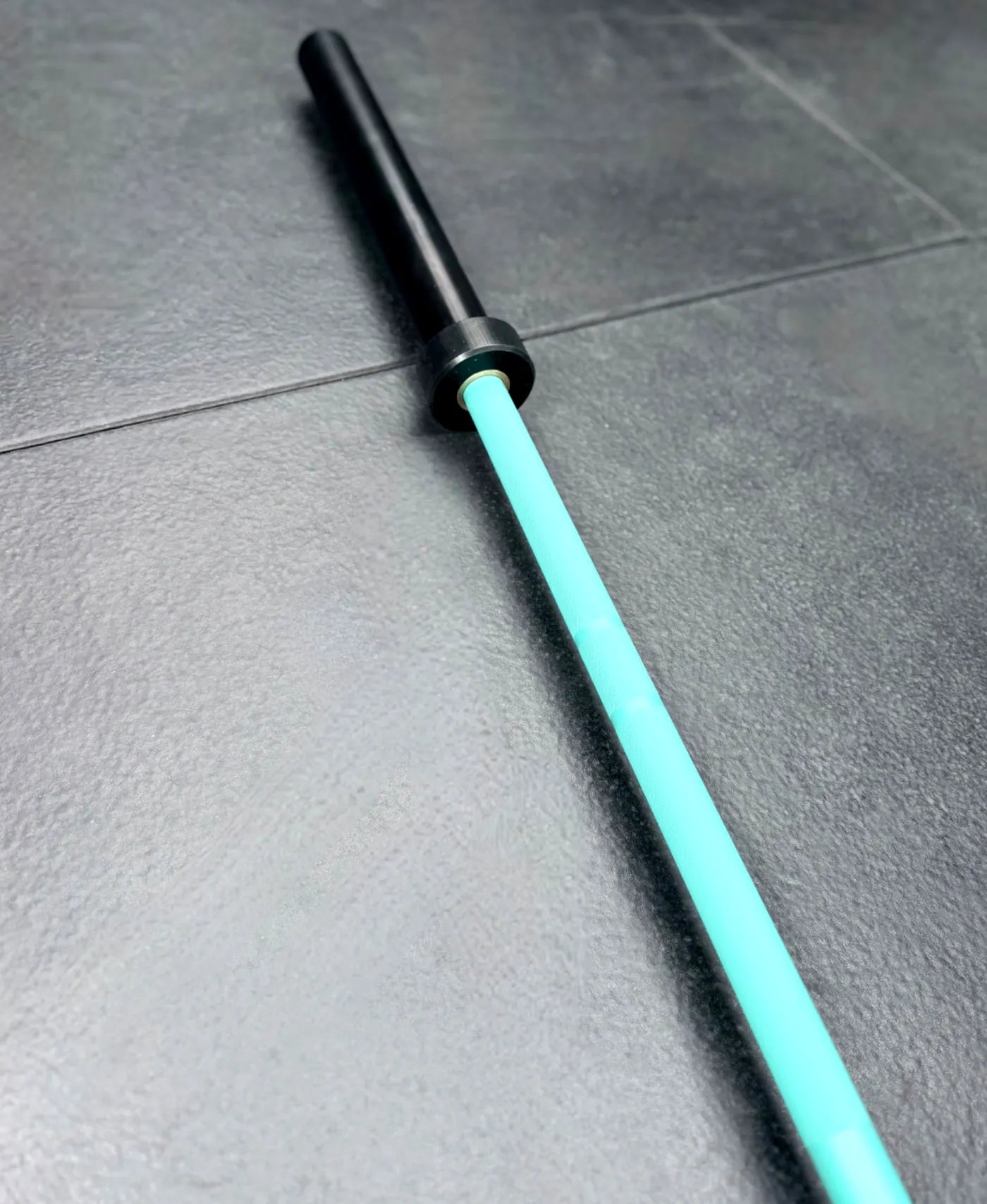 7ft 20kg Teal & Black Olympic Barbell - BlackBear Fitness