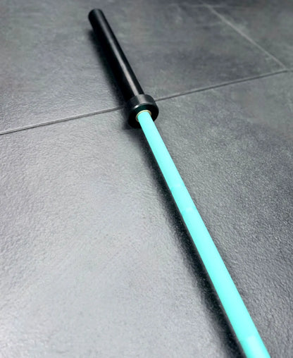 7ft 20kg Teal & Black Olympic Barbell - BlackBear Fitness
