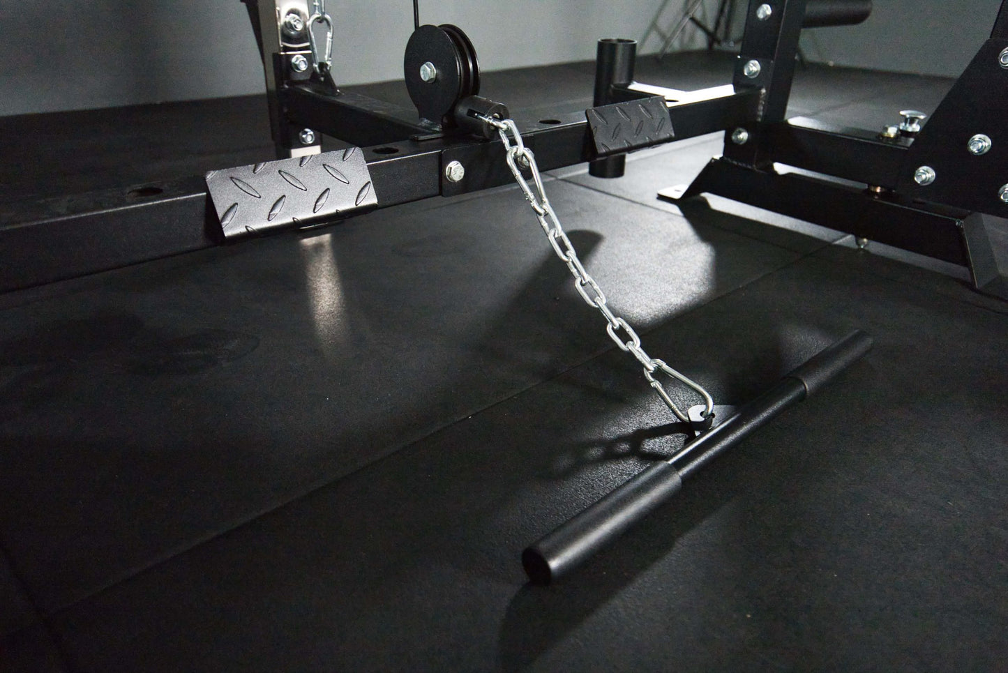 Freestanding Folding Power Rack W/Pulley System