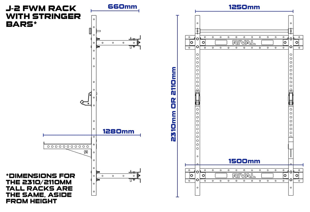 Stringer In Storage Rack B-1 & B-2 Folding Racks – BlackBear Fitness