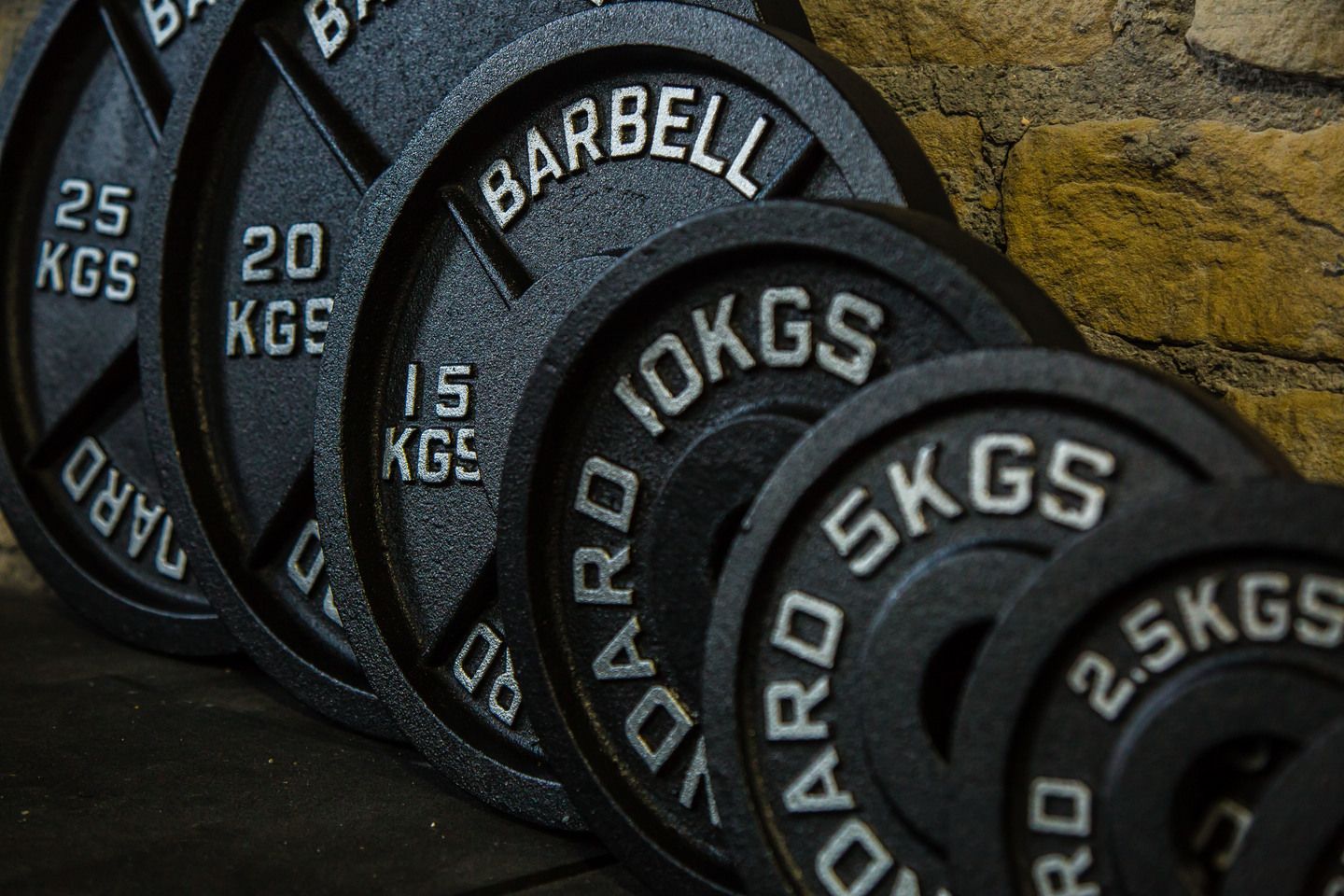 Black Iron Weight Plates