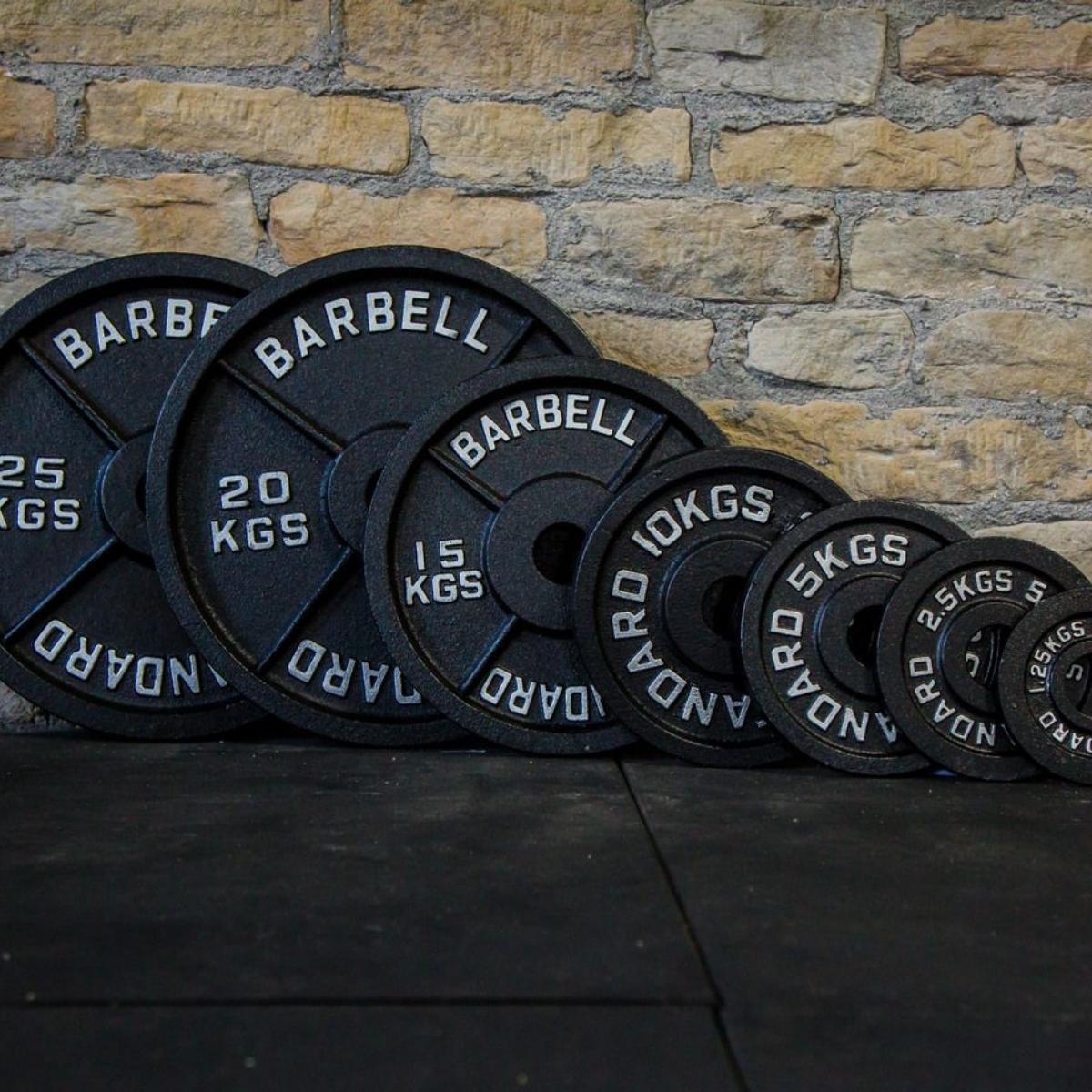 Black Iron Weight Plates